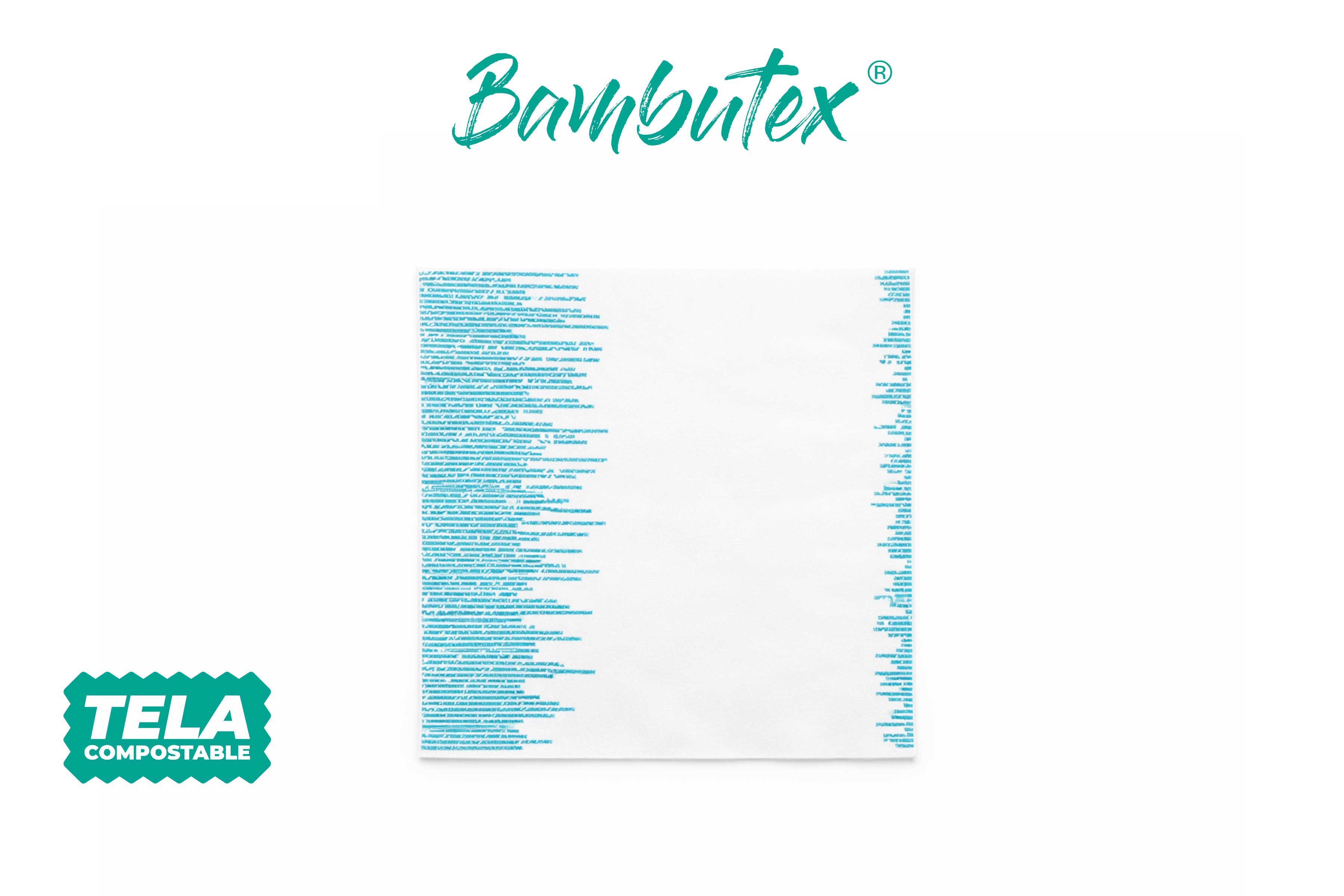 Servilletas Bambutex 48x48cm Deco. Sonora Agua Marina, 300uds
