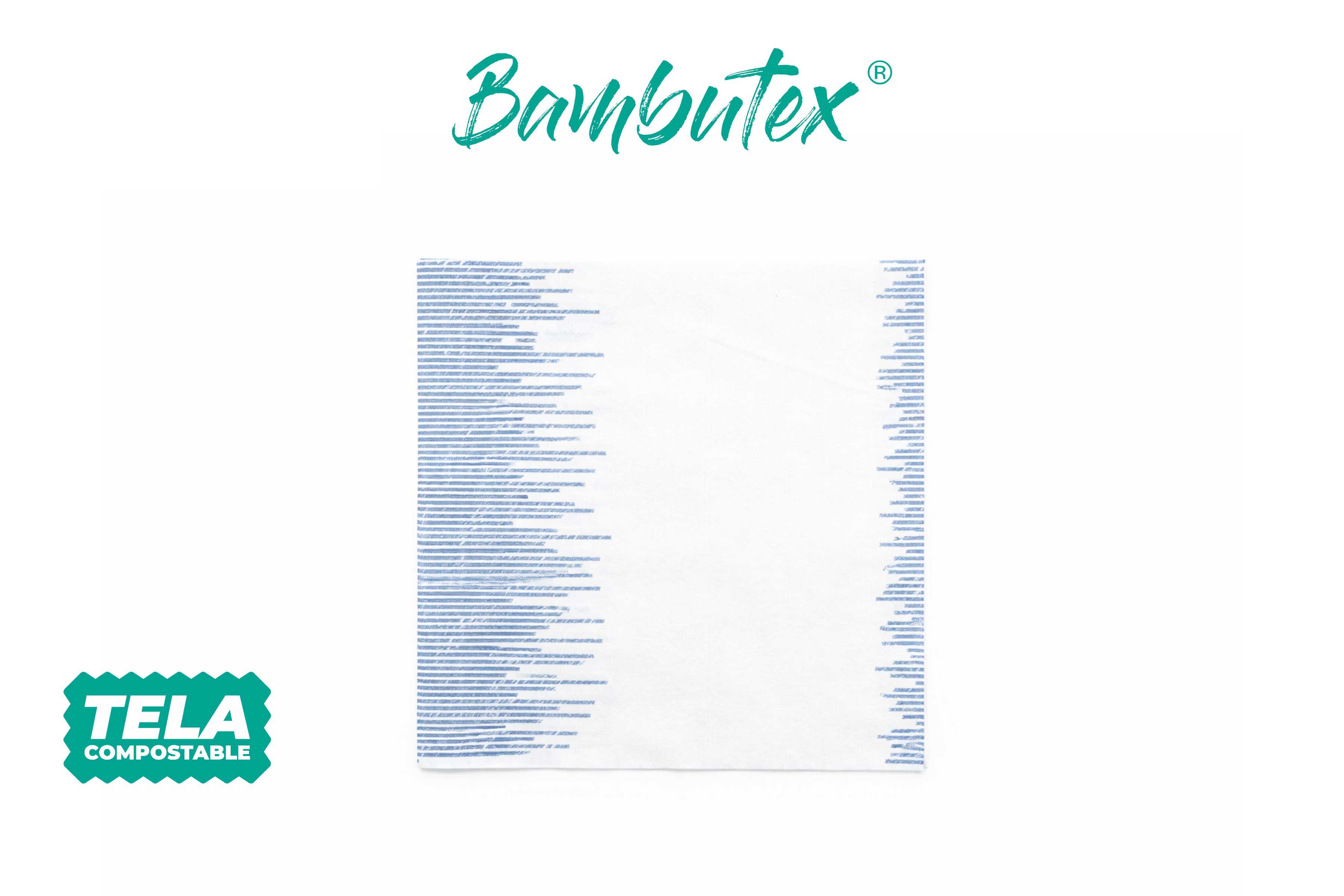 Servilletas Bambutex 48x48cm Deco. Sonora Azul, 300uds