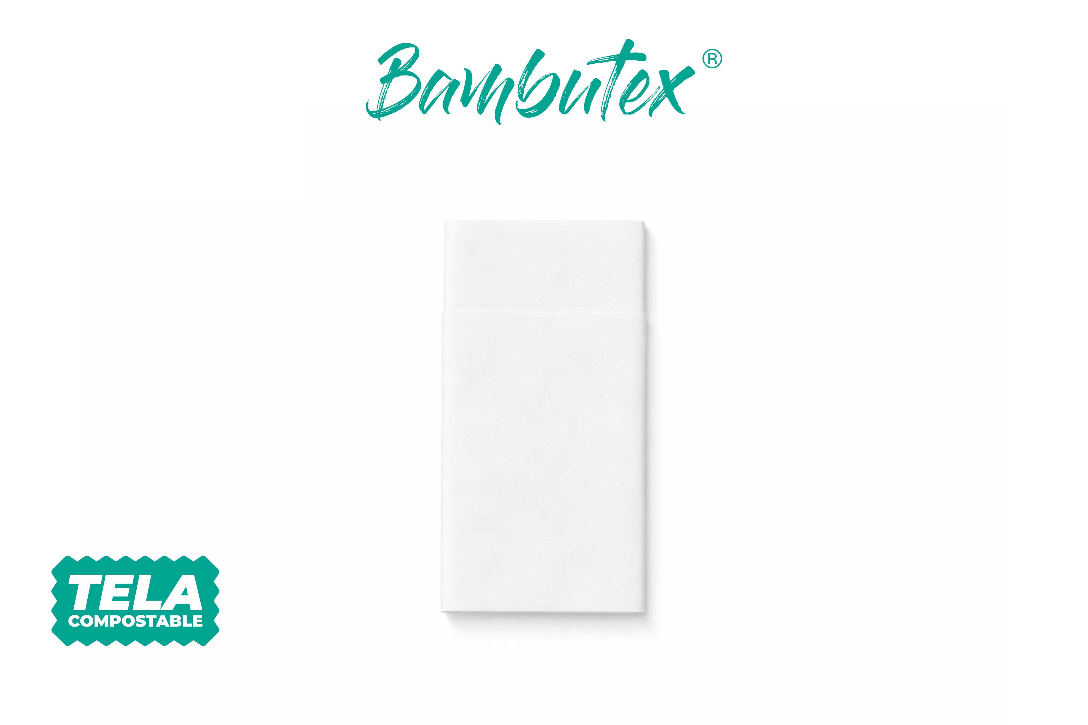 Kanguro Bambutex 40x40cm Blanco, 400uds