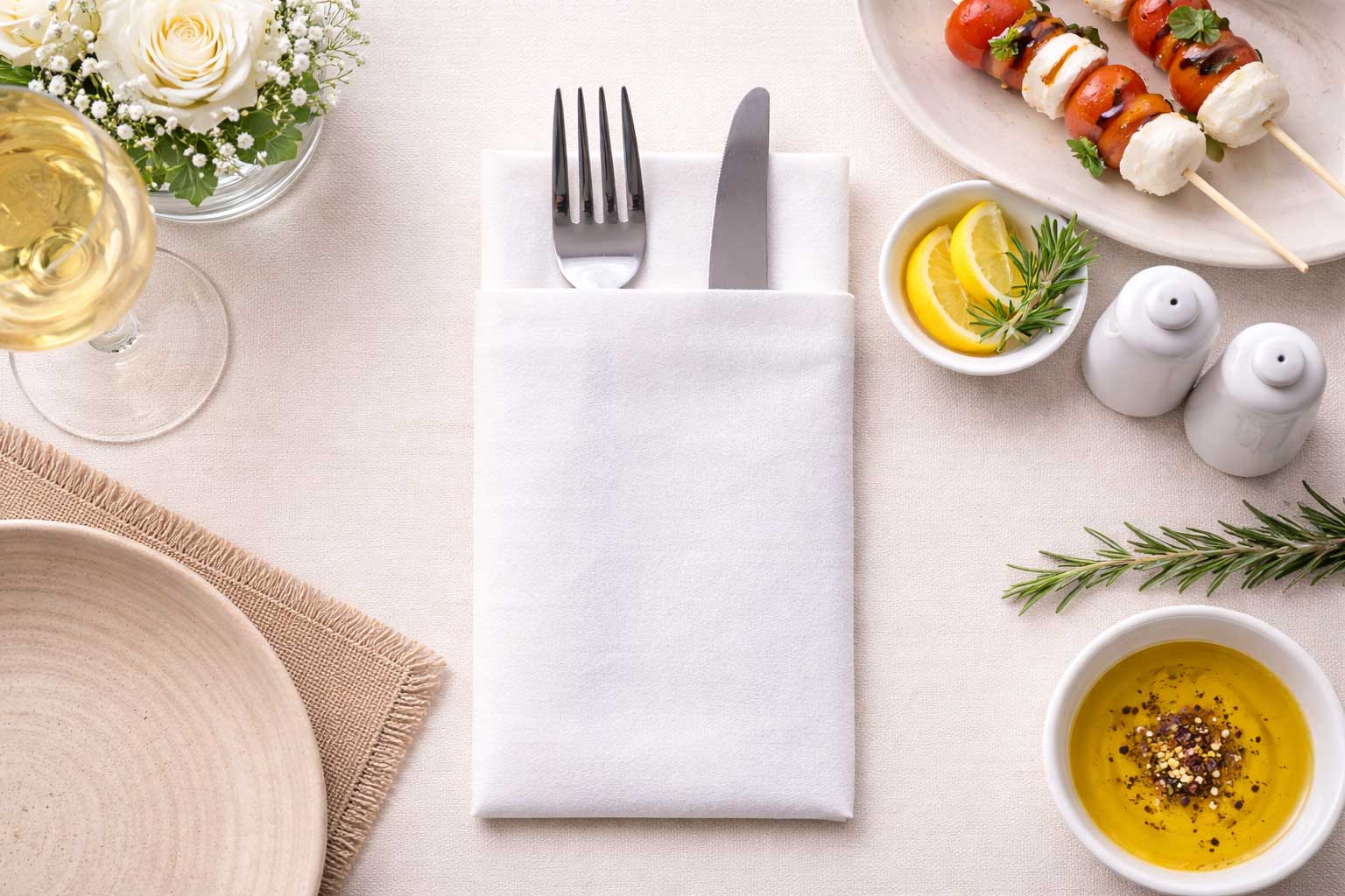 Kanguro Bambutex 40x40cm Blanco, 400uds