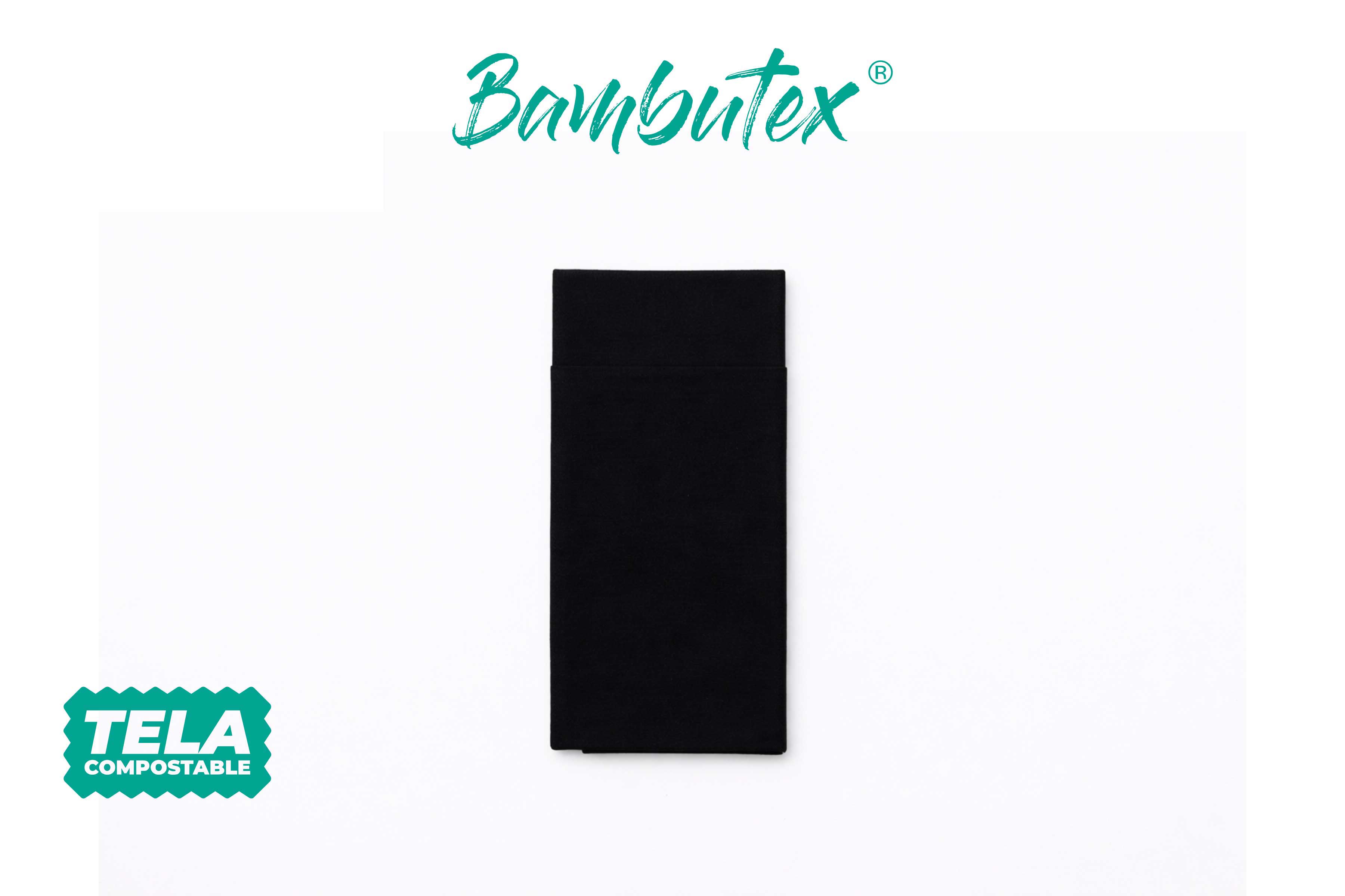 Mini Kanguro Bambutex 32x40cm Negro, 400uds
