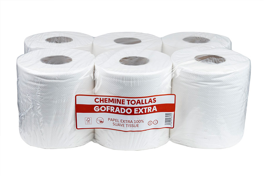 Cheminé Extra Gofrado 1kg, 6uds