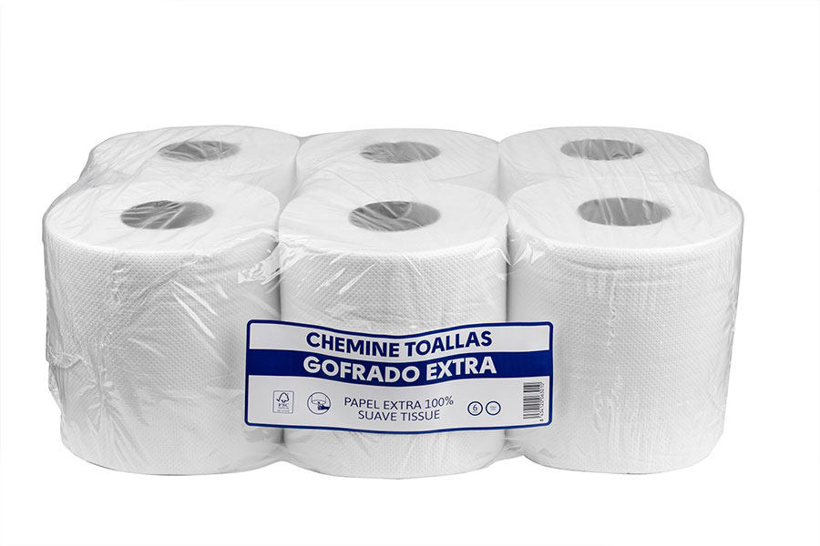 Cheminé Extra Gofrado 0,8kg, 6uds