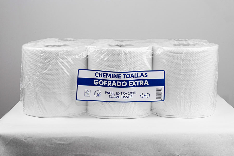 Cheminé Extra Gofrado 0,8kg, 6uds