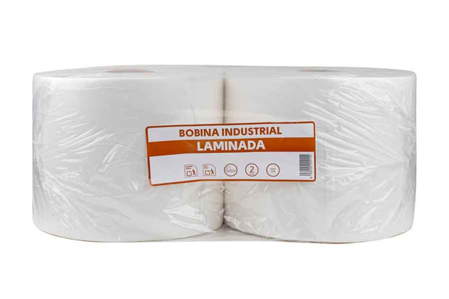 Bobina Industrial Laminada 2400gr, 2uds