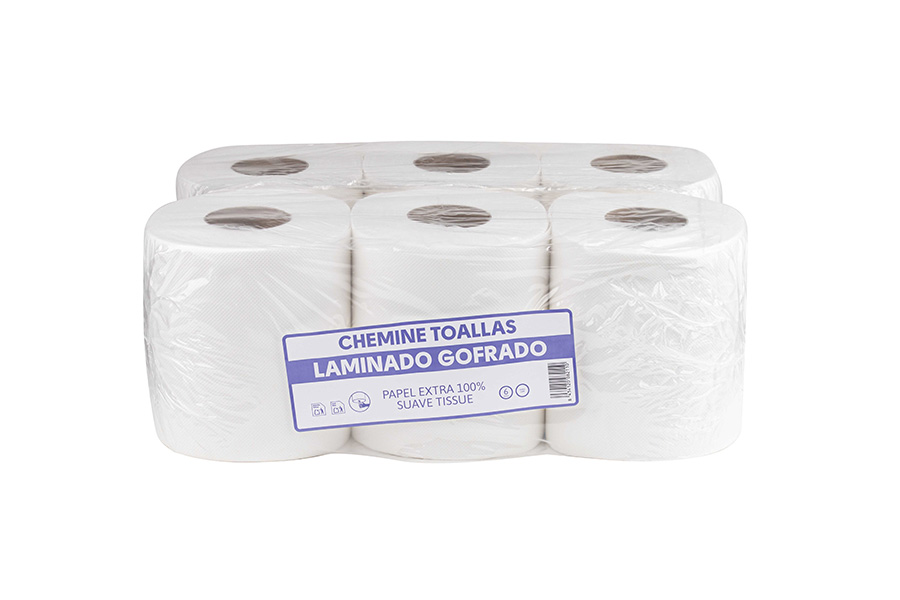 Cheminé Laminado Gofrado 500gr, 6uds