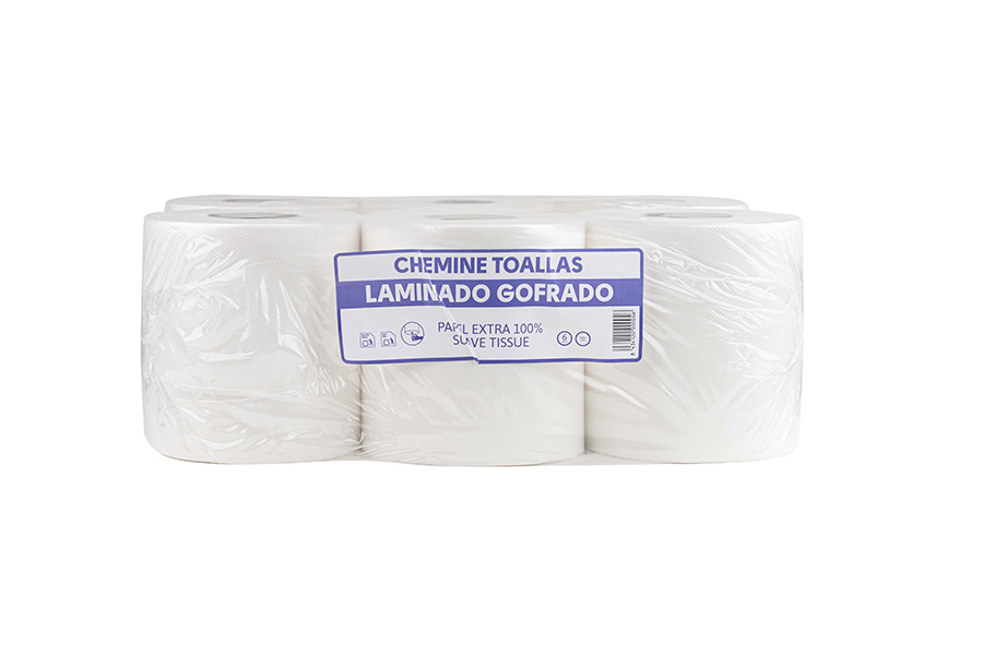 Cheminé Laminado Gofrado 600gr, 6uds