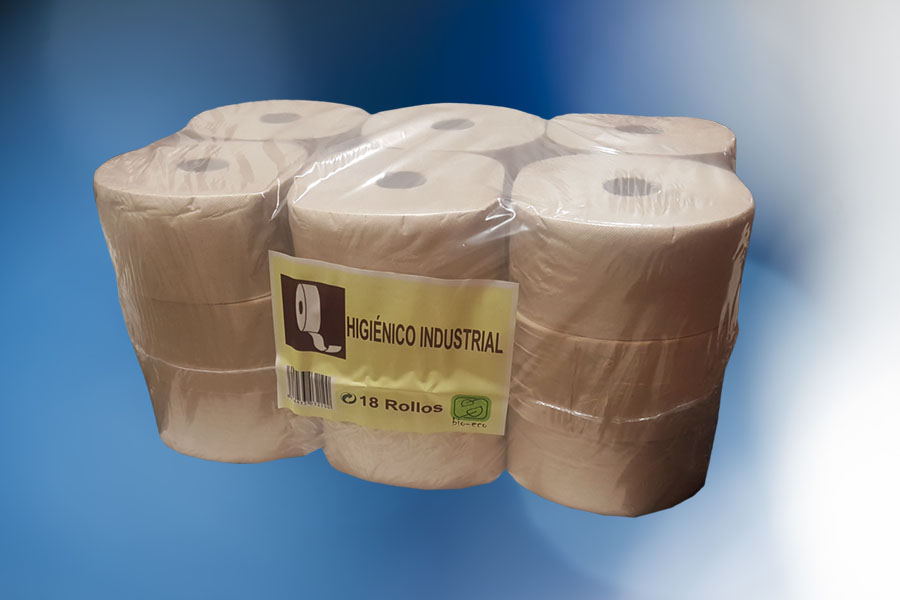 Higiénico Industrial Eco Nature Laminado 330gr, 18uds