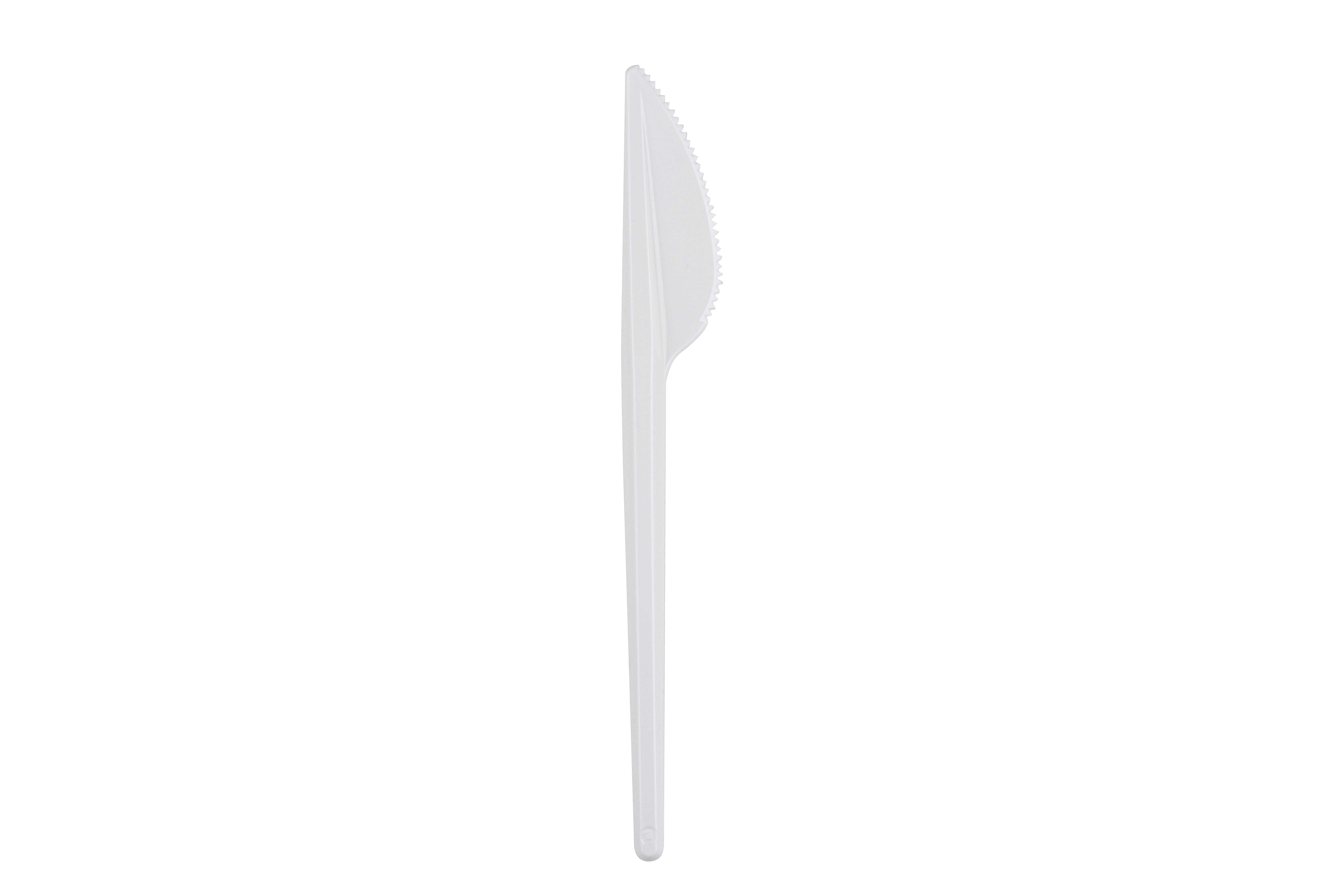 Cuchillo Reutilizable PS, 20uds x 25pq