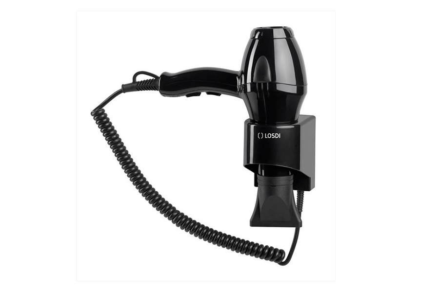 Secador de Pelo Hotel ABS Negro 1.900W