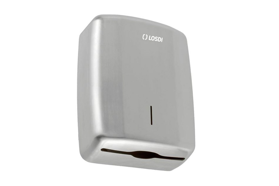 Dispensador Portatoallas Acero Inoxidable Santinado Losdi