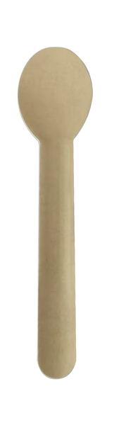 Cuchara Rígida Papel Kraft 157mm 9 capas, 100uds x 20pq