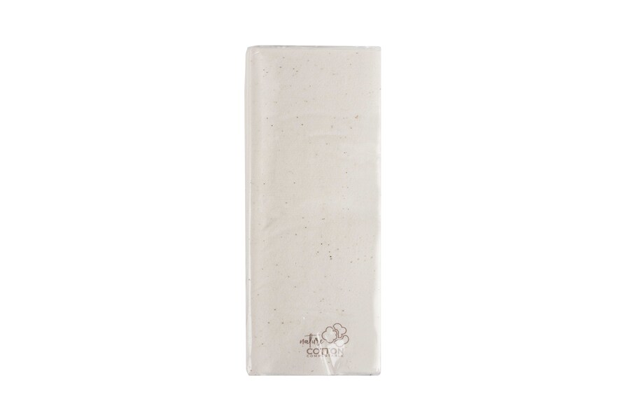 Servilletas Cotton Nature 30x48cm 1/6, 240uds
