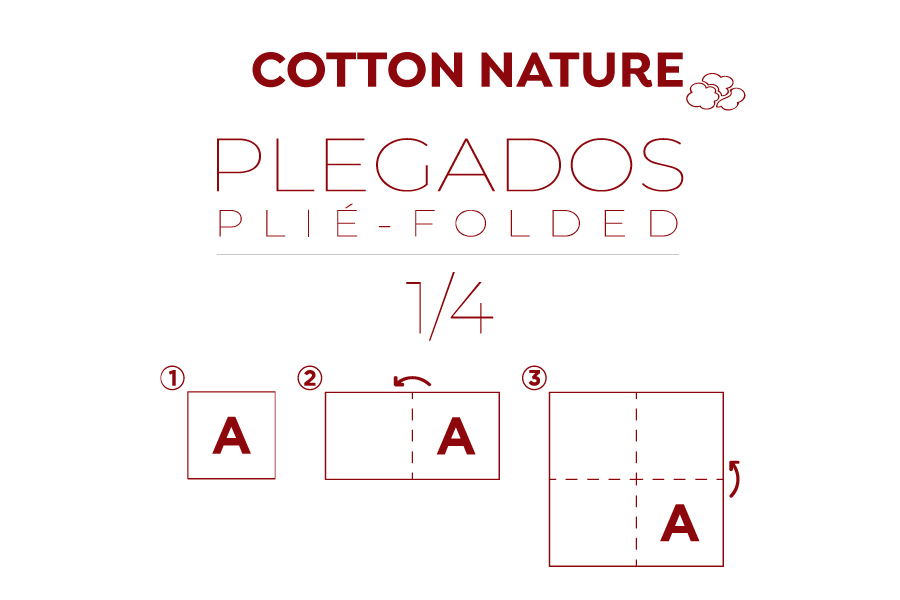 Servilletas Cotton Nature 40x40cm, 600uds.