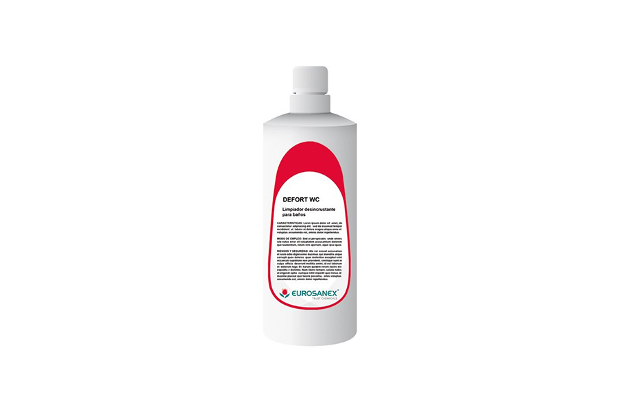 ; DEFORT WC, 12uds x 1L (Limpiador Desincrustante para Baños)