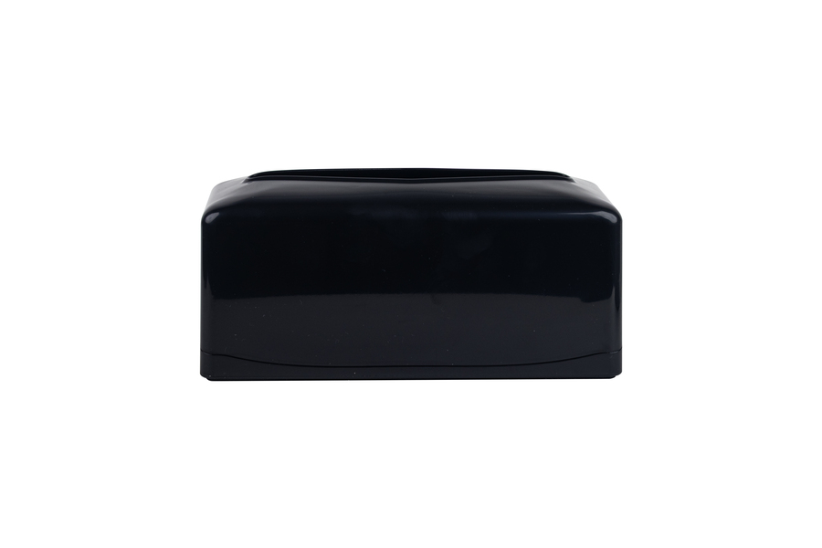 Dispensador Toalla 220mm Negro, 8uds.