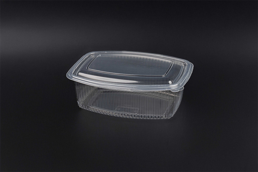 Envase Bisagra Oval -PP- 2.000cc, 25uds x 8pq