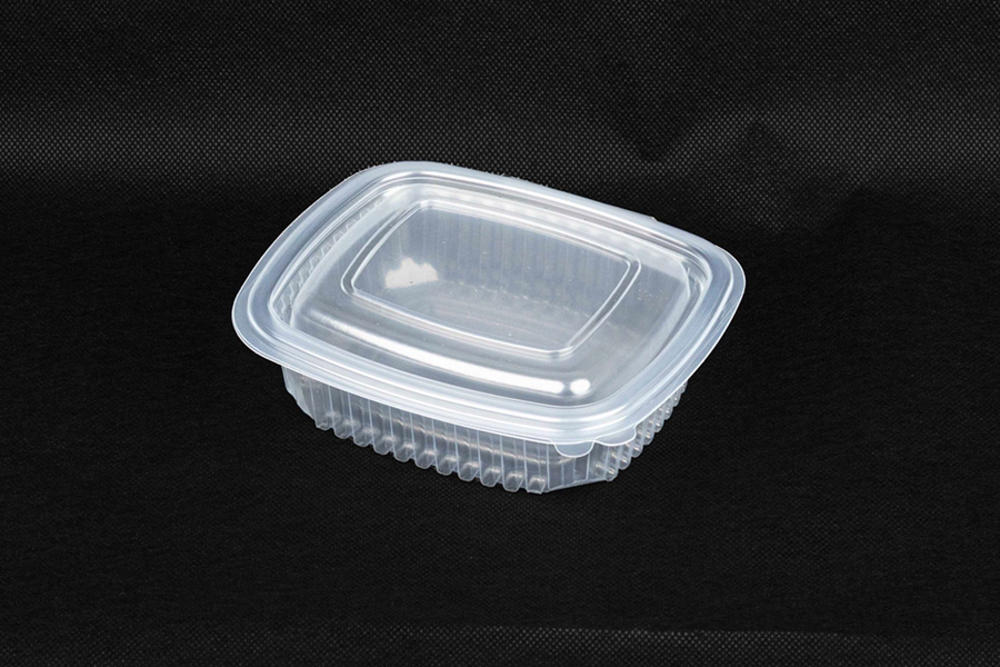 Envase Bisagra Oval -PP- 375cc, 50uds x 12pq