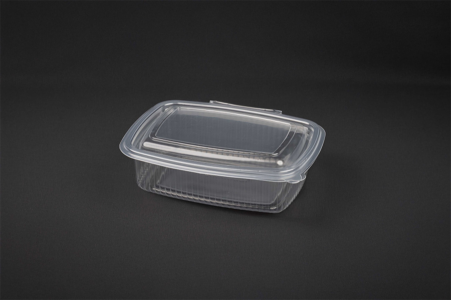 Envase Bisagra Oval -PP- 650cc, 50uds x 8pq