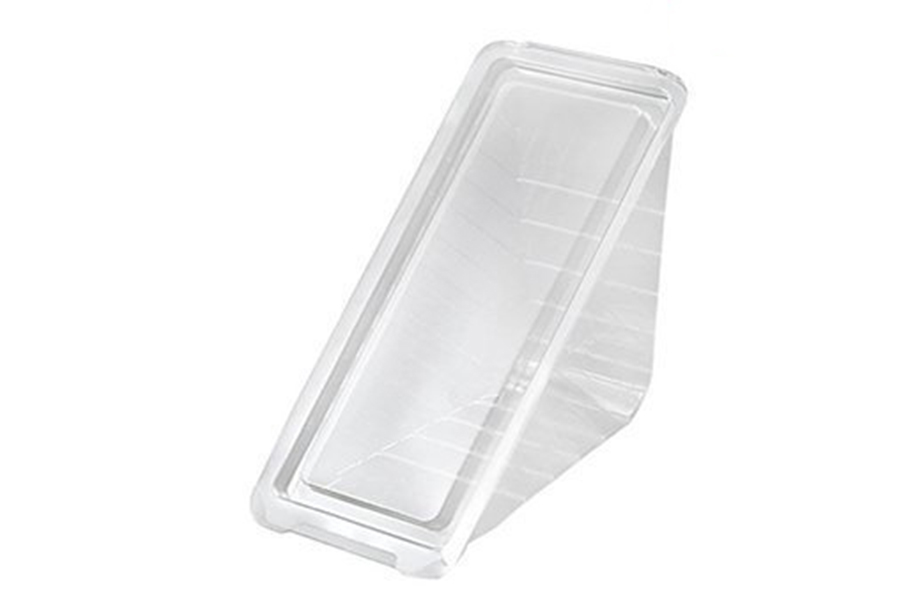 Envase Sandwich Tapa Bisagra -PET- 25uds