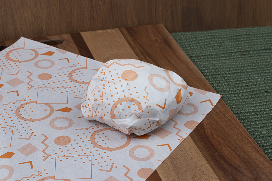 Formato Papel Antigrasa 30x30cm 35gr Blanco Deco. Memphis 3.000uds