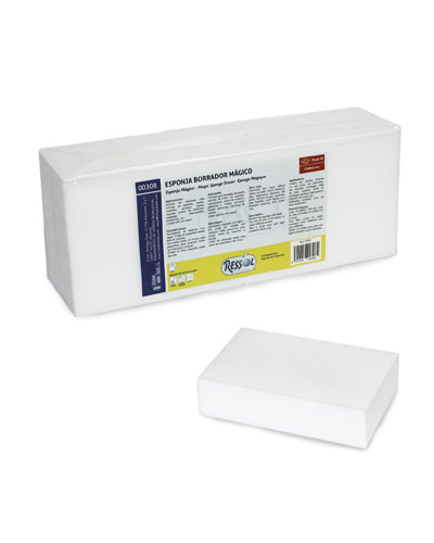 Esponja Borrador Aquamagic, 10uds x 6pq