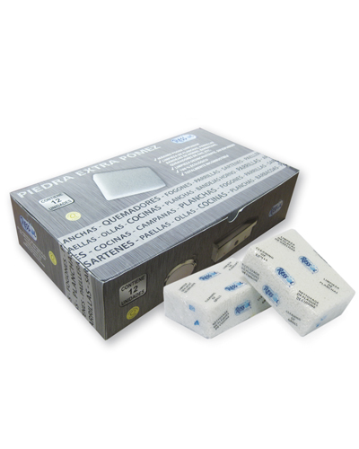 Piedra Extra Pomez, 12uds