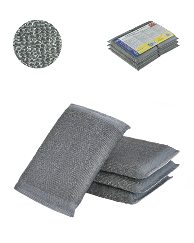 Almohadilla Abrasiva Inoxidable, 6uds x 15pq