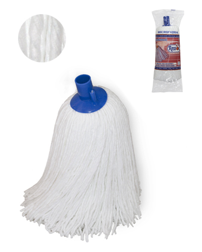 Fregona Hilo Blanco Microfibra, 25uds