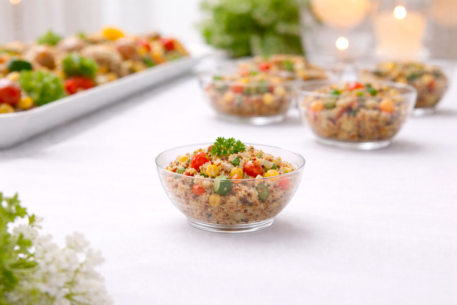 Miniatura Cuenco Gourmet PS Reutilizable 7,2x3,5cm Transparente, 24uds x 30pq