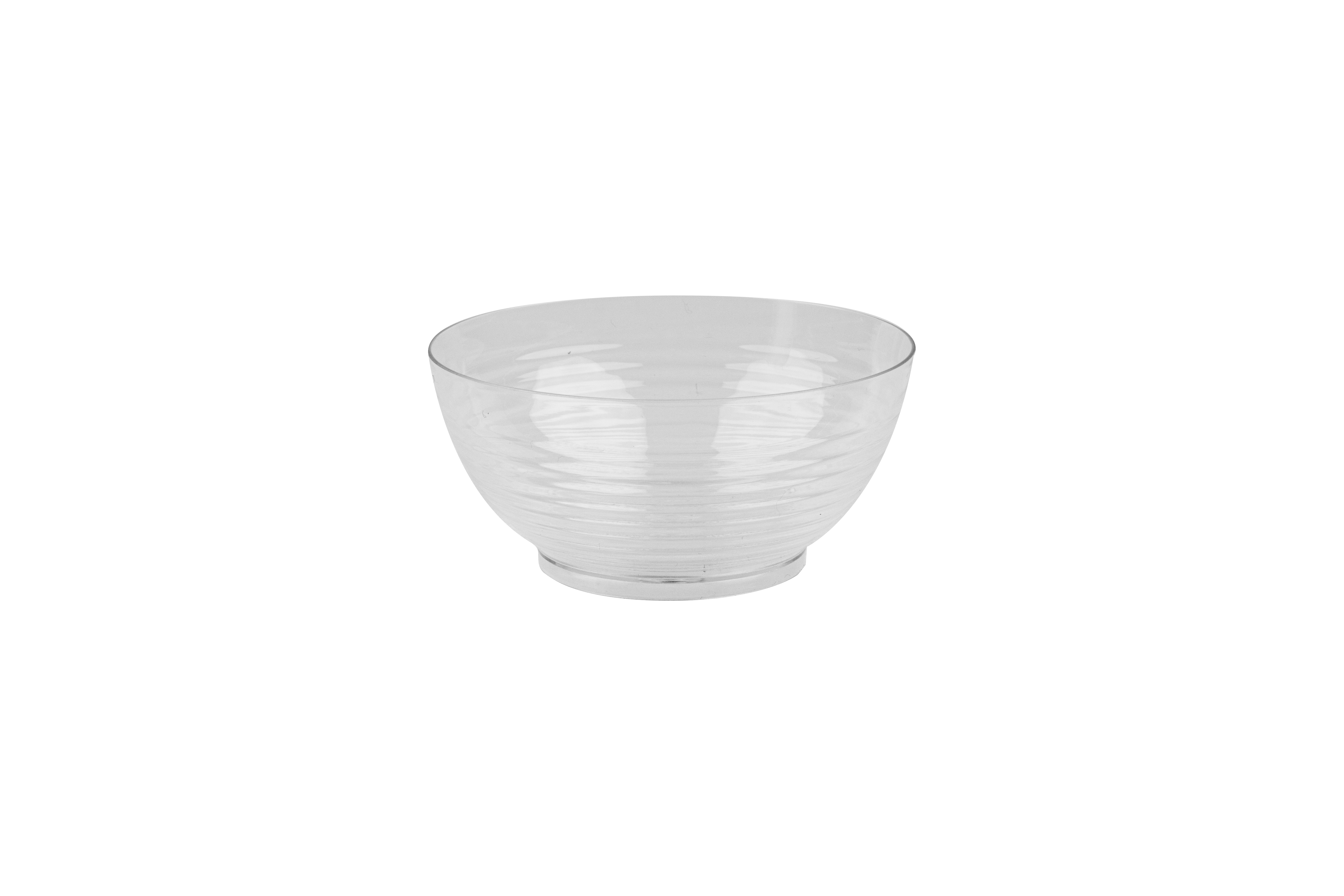 Miniatura Cuenco Gourmet PS Reutilizable 7,2x3,5cm Transparente, 24uds x 30pq