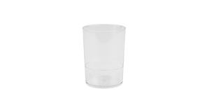 Miniatura Vaso Tubo PS Reutilizable 4,8x6,5cm Transparente, 20uds x 50pq