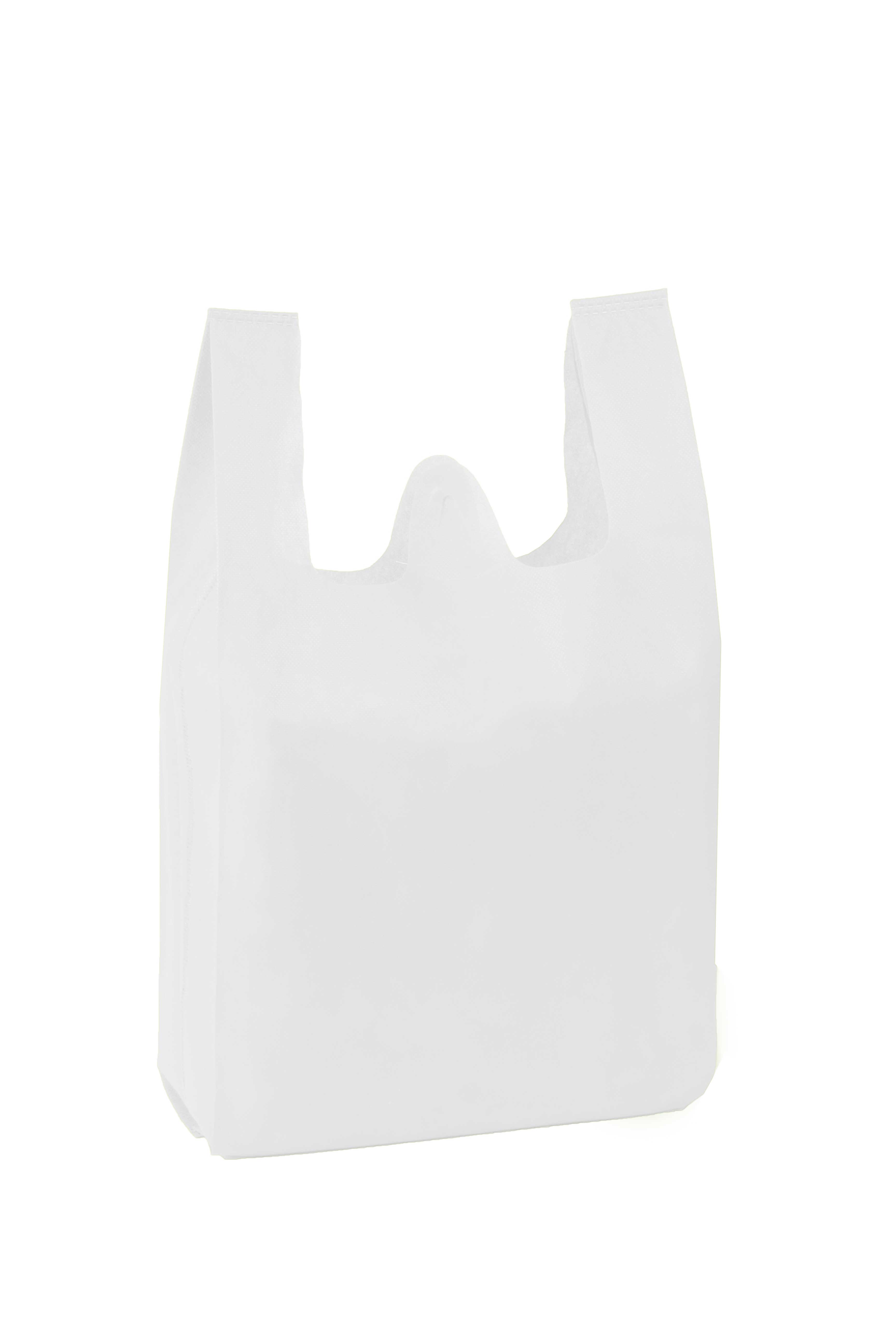 Bolsa Camiseta Novotex 33+14x60cm 50gr Blanco, 250uds