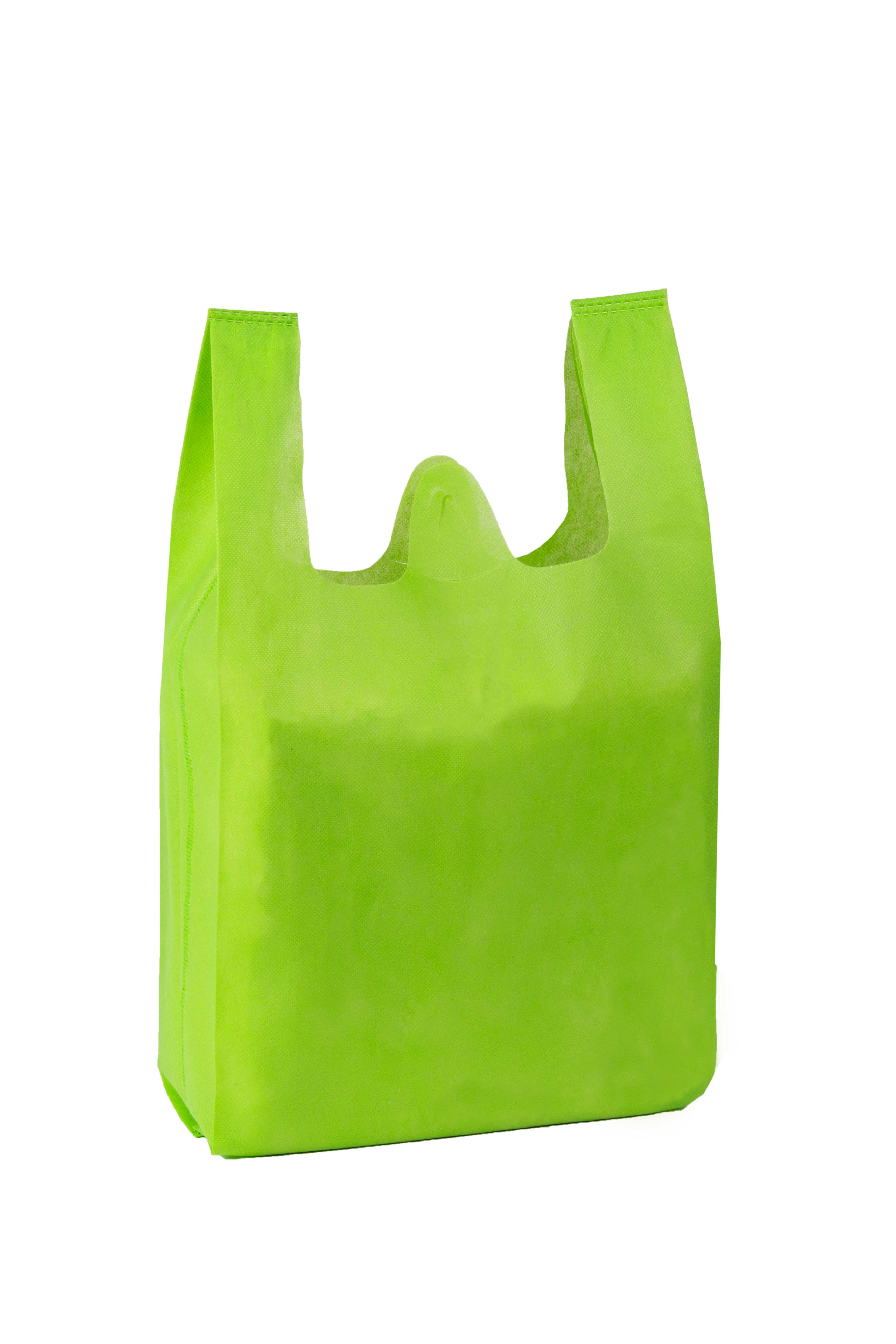 Bolsa Camiseta Novotex 40+14x50cm 50gr Verde Hierba 360uds
