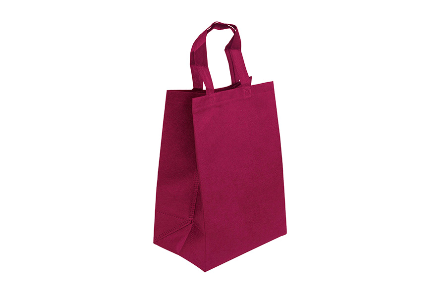 Bolsa Asa Plana Novotex 24+17x34cm 90gr Burdeos, 250ud