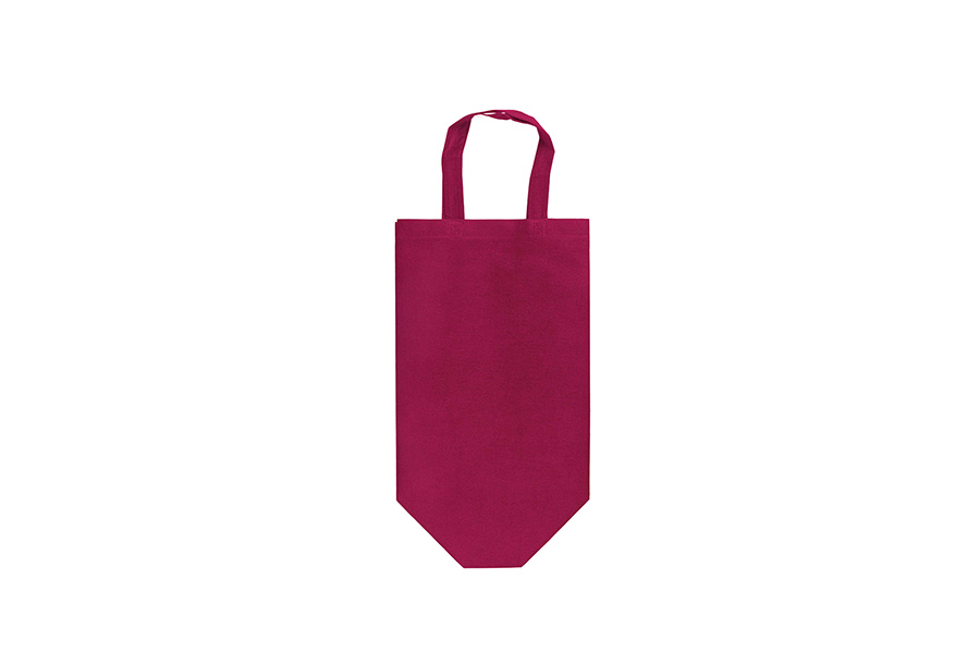 Bolsa Asa Plana Novotex 24+17x34cm 90gr Burdeos, 250ud
