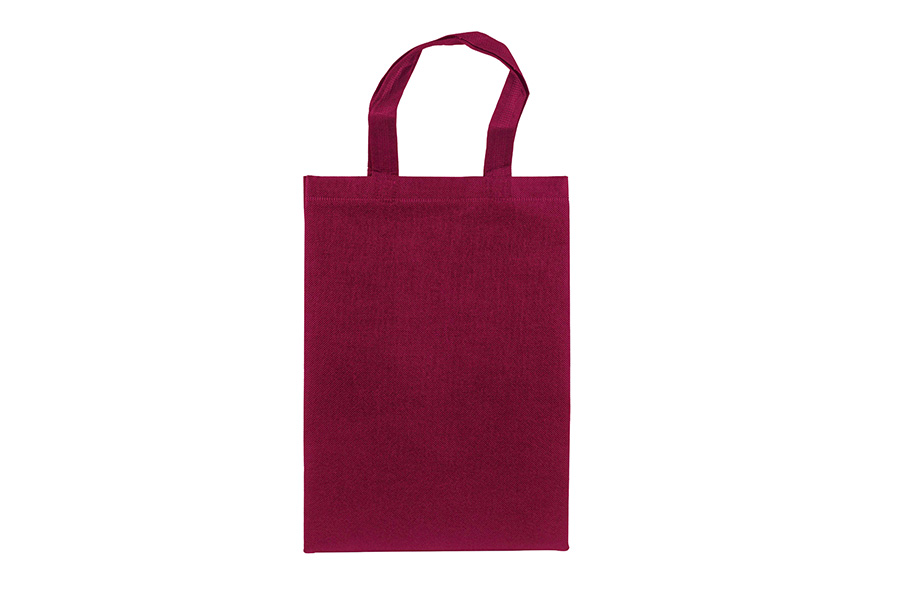 Bolsa Asa Plana Novotex 24+17x34cm 90gr Burdeos, 250ud