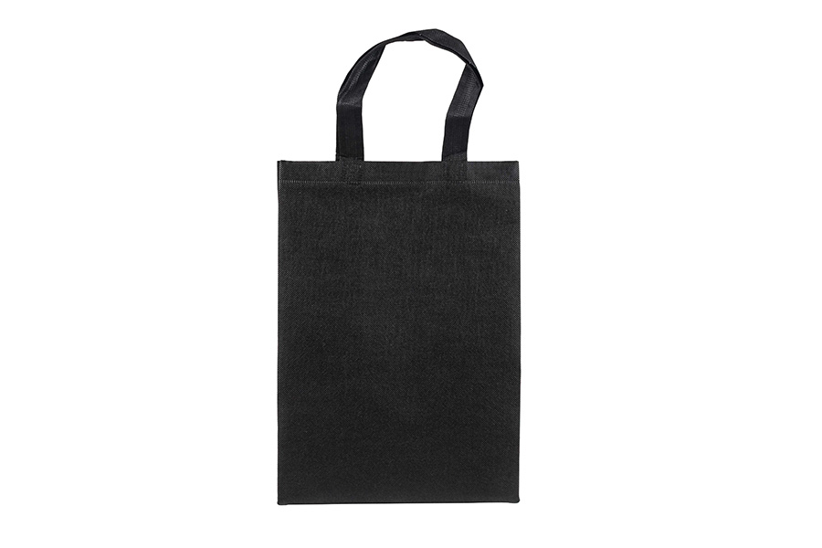 Bolsa Asa Plana Novotex 24+17x34cm 90gr Negro, 250ud