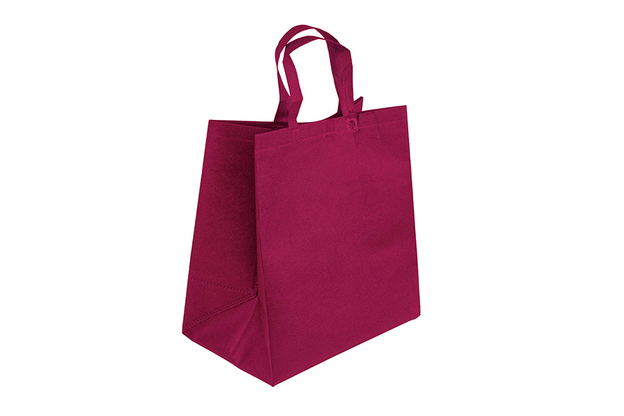 Bolsa Asa Plana Novotex 32+21x34cm 90gr Burdeos, 250ud