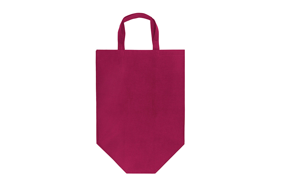 Bolsa Asa Plana Novotex 32+21x34cm 90gr Burdeos, 250ud