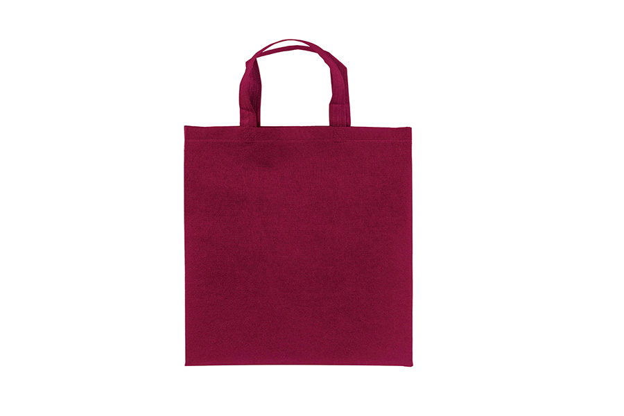 Bolsa Asa Plana Novotex 32+21x34cm 90gr Burdeos, 250ud