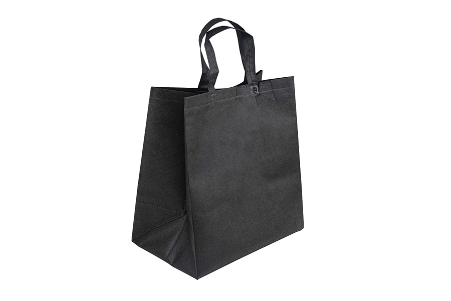 Bolsa Asa Plana Novotex 32+21x34cm 90gr Negro, 250ud