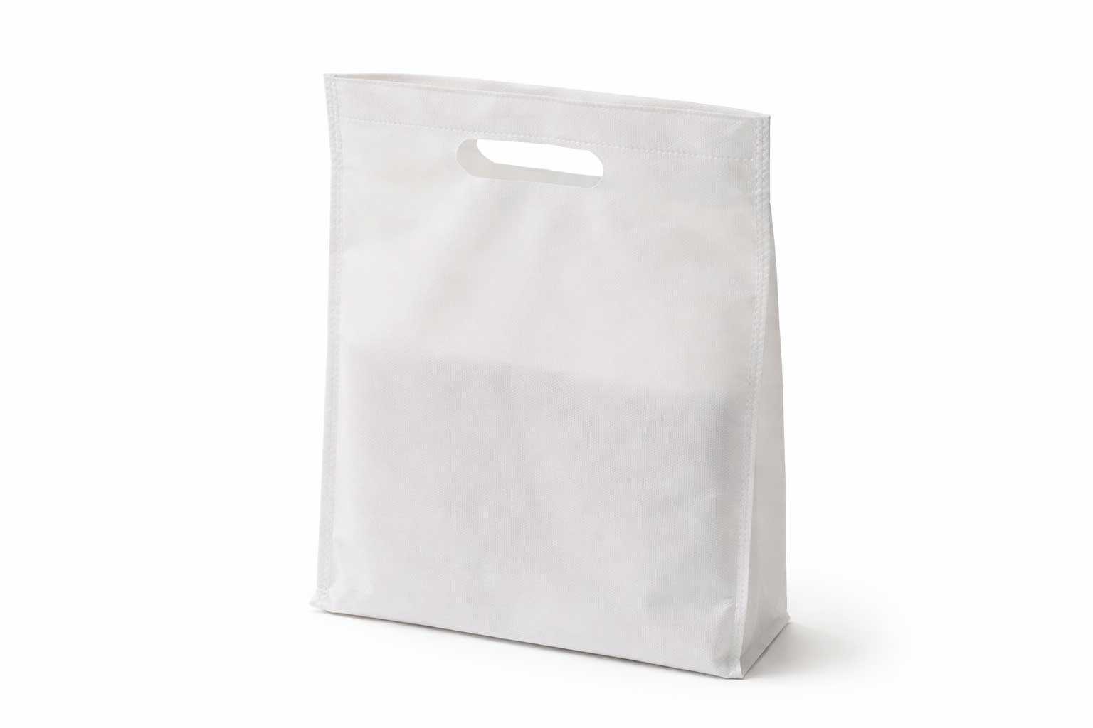 Bolsa Troquelada Novotex 22x26cm 40gr Blanco, 1800uds
