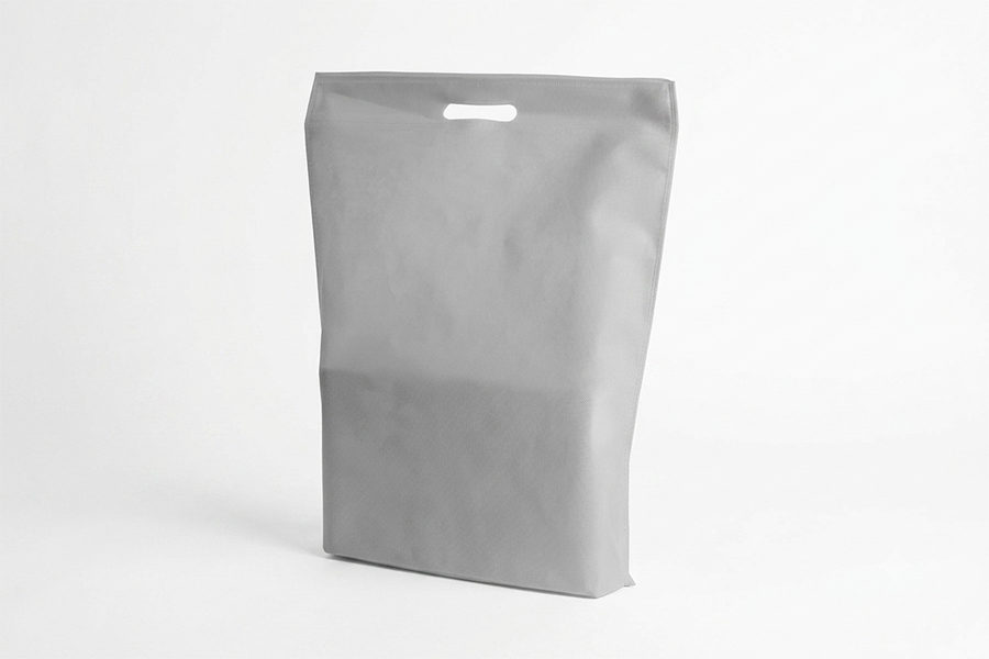 Bolsa Troquelada Novotex 30x40+10cm 60gr Blanco, 400uds