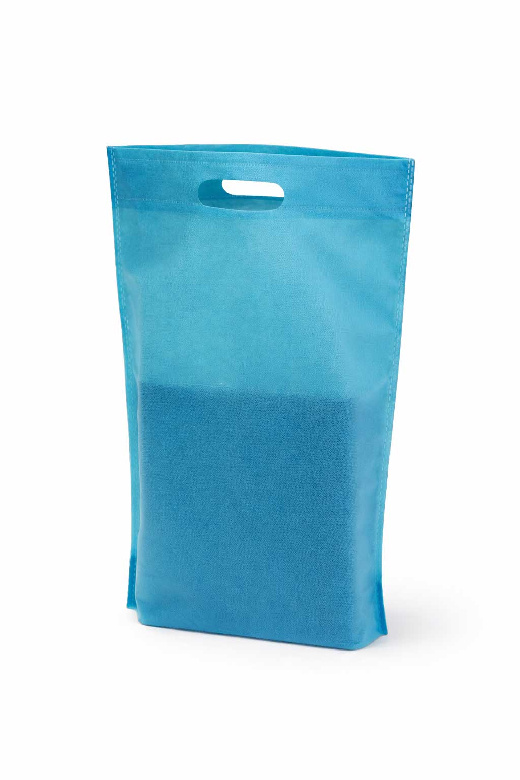 Bolsa Troquelada Novotex 40x50+10cm 60gr Turquesa, 300uds