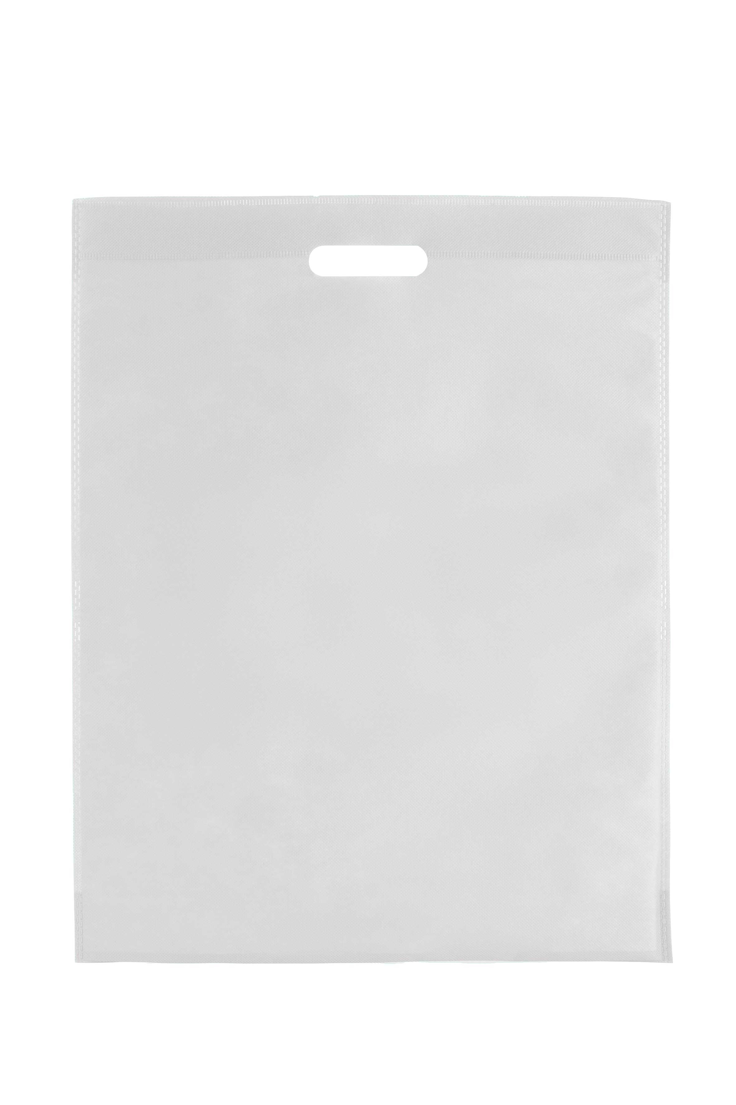 Bolsa Troquelada Novotex 50x50+10cm 60gr Blanco, 200uds