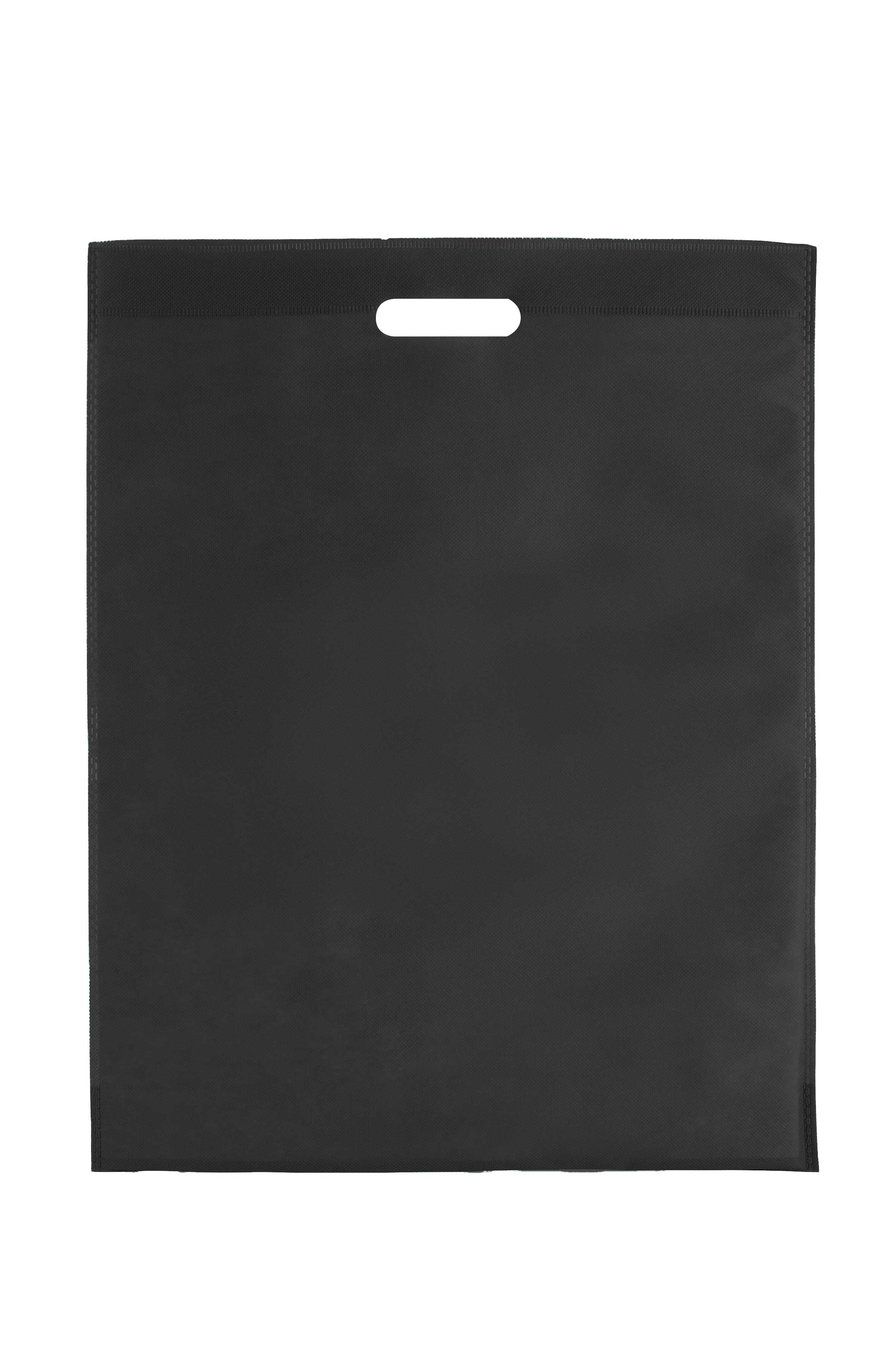 Bolsa Troquelada Novotex 50x50+10cm 60gr Negro, 250uds