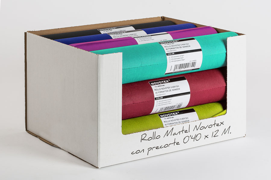 Rollo Mantel Novotex 0,40x12m Prec. 30cm