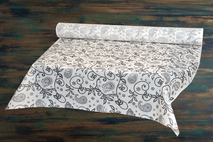 Rollo Mantel Novotex 1,20x50m Prec. 40cm Deco. Cachemir