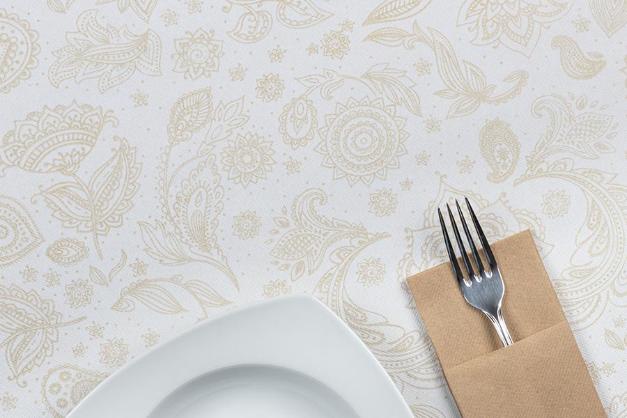 Rollo Mantel Novotex 1,20x50m Prec. 40cm Deco. Yakarta